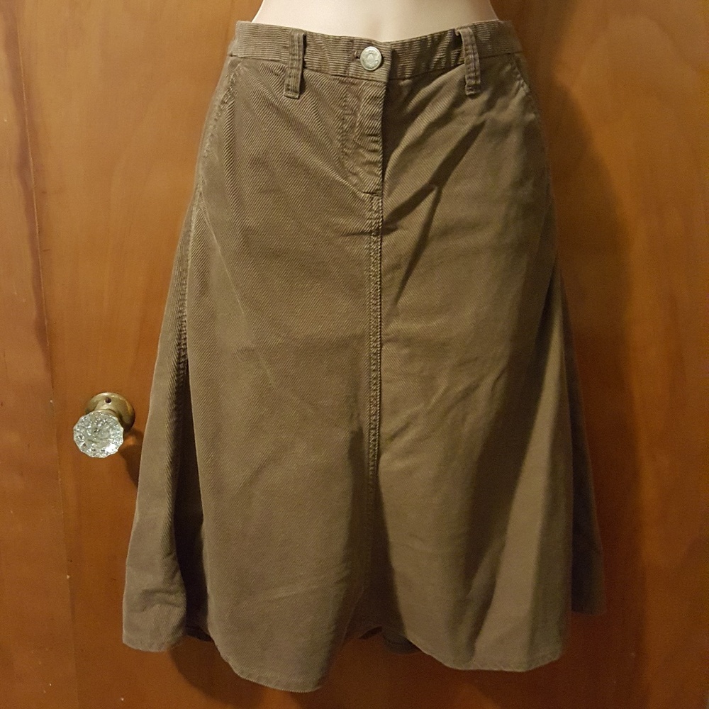 Corduroy Skirt - NEW J Crew